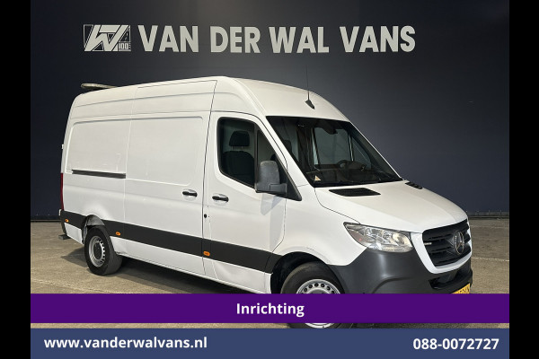 Mercedes-Benz Sprinter 316 CDI 164pk L2H2 inrichting Euro6 Airco | Camera | 3500kg Trekhaak | Apple Carplay Cruisecontrol, Android Auto, Parkeersensoren