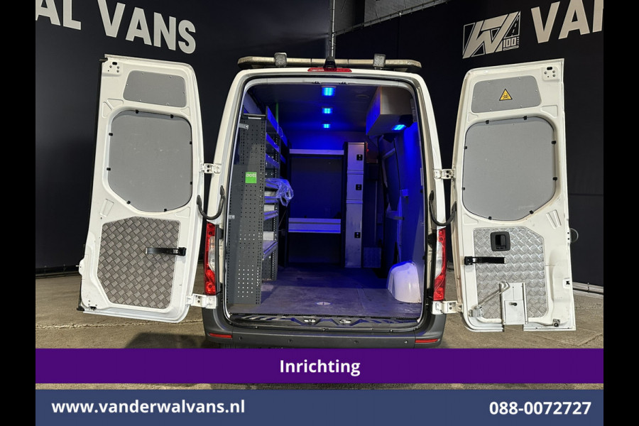 Mercedes-Benz Sprinter 316 CDI 164pk L2H2 inrichting Euro6 Airco | Camera | 3500kg Trekhaak | Apple Carplay Cruisecontrol, Android Auto, Parkeersensoren