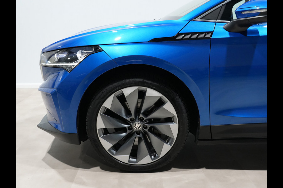 Škoda ENYAQ iV 80 First Edition Panorama Wegkl. trekhaak Navigatie Stoel/Stuurverwarming 244