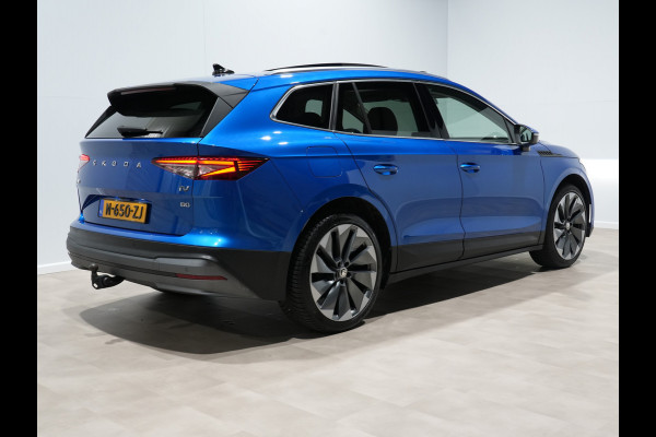 Škoda ENYAQ iV 80 First Edition Panorama Wegkl. trekhaak Navigatie Stoel/Stuurverwarming 244