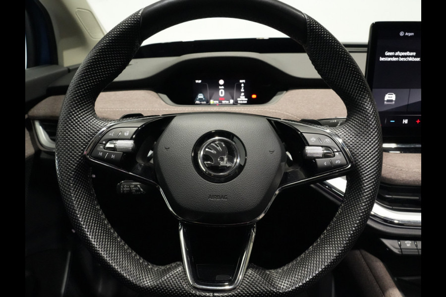 Škoda ENYAQ iV 80 First Edition Panorama Wegkl. trekhaak Navigatie Stoel/Stuurverwarming 244