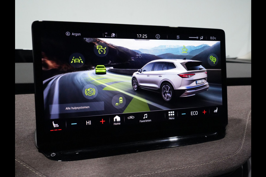 Škoda ENYAQ iV 80 First Edition Panorama Wegkl. trekhaak Navigatie Stoel/Stuurverwarming 244