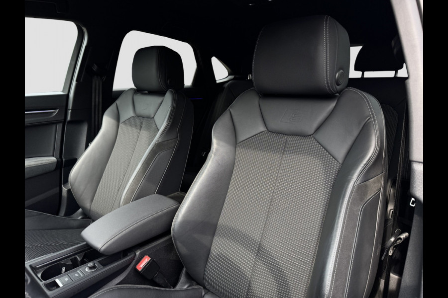 Audi Q3 Sportback 45 TFSI e S-line | Sonos | Matrix | Sfeer | Carplay | Black Optic | Elektr. stoelen | Virtual | Dodehoek