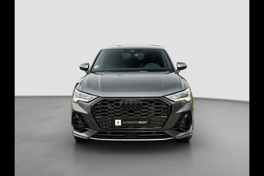 Audi Q3 Sportback 45 TFSI e S-line | Sonos | Matrix | Sfeer | Carplay | Black Optic | Elektr. stoelen | Virtual | Dodehoek