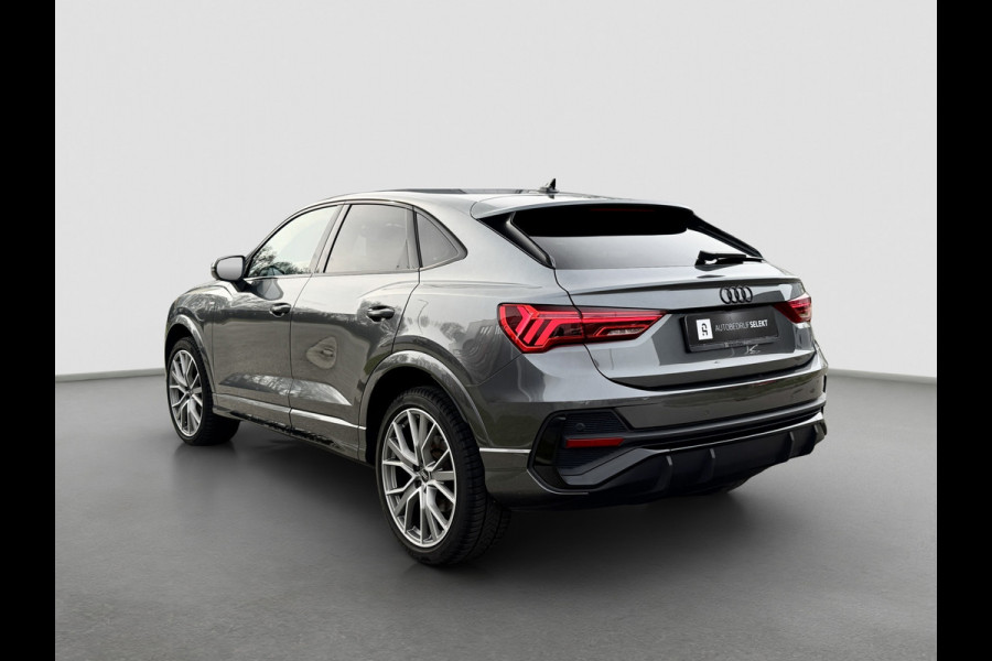Audi Q3 Sportback 45 TFSI e S-line | Sonos | Matrix | Sfeer | Carplay | Black Optic | Elektr. stoelen | Virtual | Dodehoek