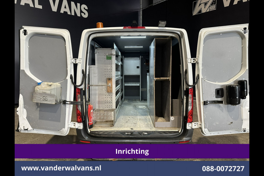 Mercedes-Benz Sprinter 317 CDI 170pk 9G-Tronic Automaat 3500kg Trekhaak L2H1 inrichting Euro6 Airco | Camera | Omvormer | Apple Carplay Cruisecontrol, Android Auto, Parkeersensoren