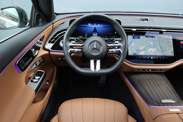 Mercedes-Benz E-Klasse 200 AMG Line | Hyperscreen | Distronic+ | Panoramadak | Stoelventilatie | Burmester | Verwarmd Stuurwiel | Surround Camera | Digital Light | Exclusiefpakket |