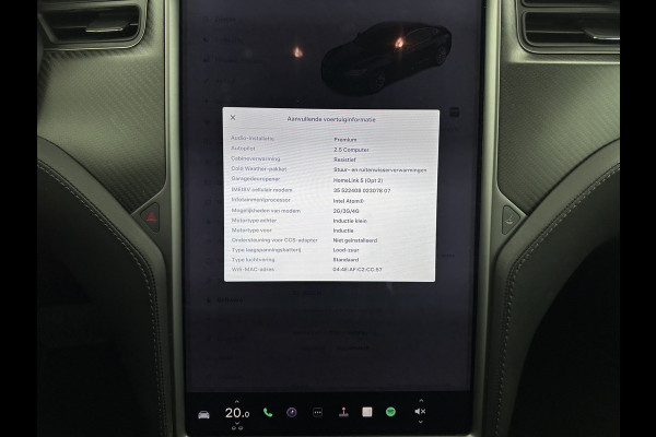 Tesla Model S 75D Base [ 3-Fase ] {SOH-85%} (INCL-BTW) Aut. *PANO-WINDOW | LEATHER | AIR-SUSPENION | FULL-LED | NAVI-FULLMAP | KEYLESS | MEMORY-PACK | HEATED-COMFORTSEATS | DIGI-COCKPIT | CARBON-INLAY | AUTO-PILOT | 19"ALU*