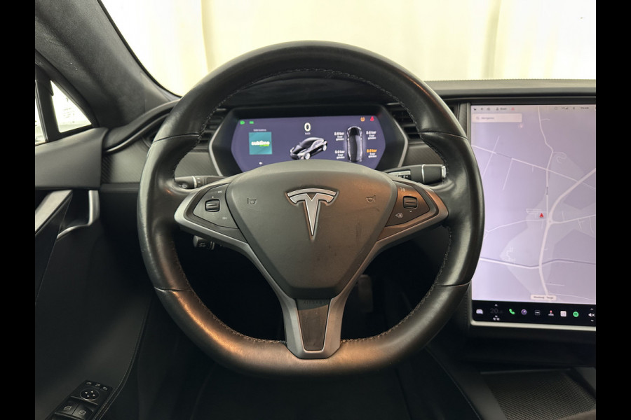 Tesla Model S 75D Base [ 3-Fase ] {SOH-85%} (INCL-BTW) Aut. *PANO-WINDOW | LEATHER | AIR-SUSPENION | FULL-LED | NAVI-FULLMAP | KEYLESS | MEMORY-PACK | HEATED-COMFORTSEATS | DIGI-COCKPIT | CARBON-INLAY | AUTO-PILOT | 19"ALU*