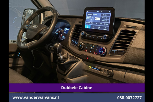 Ford Transit 2.0 TDCI 170pk L4H3 Dubbele Cabine Euro6 Airco | 6-zits | Camera | LED | Apple Carplay | 2800kg Trekvermogen | Cruisecontrol, Android Auto, Stoelverwarming, Verwarmde Voorruit, Parkeersensoren, Bijrijdersbank
