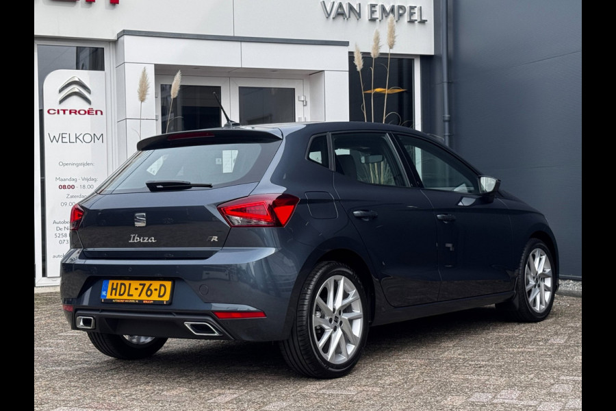 Seat Ibiza 1.0 EcoTSI FR 110 PK | Automaat | Navi by App | Stoelverwarming | Virtual Cockpit | Climate Control