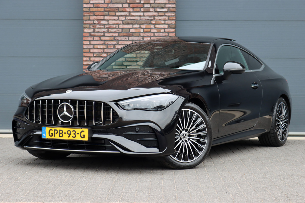 Mercedes-Benz CLE Coupé 200 AMG Line | Distronic Pro | Panoramadak | Memory | Burmester | Verwarmd Stuurwiel | Digital Light | Keyless Go | Camera | Stoelverwarming |