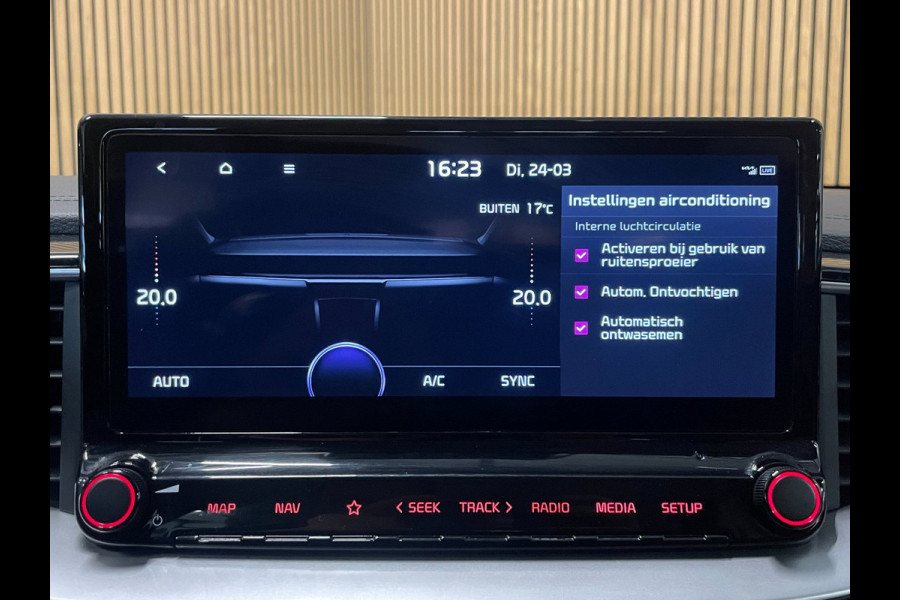 Kia Ceed Sportswagon 1.6 GDI PHEV DynamicPlusLine|BLACK-WHITE|ELEK.STOELEN|MEMORY|ACC|ANDROID,CARPLAY|STUUR+STOELVERW V+A|CAMERA|