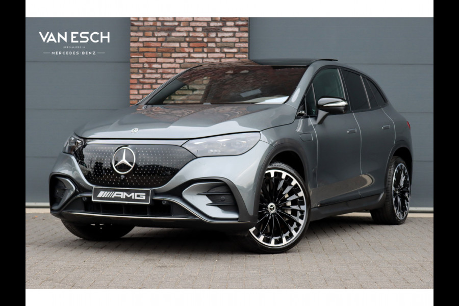 Mercedes-Benz EQE SUV 300 AMG Line Premium 91 kWh | Hyperscreen | Luchtvering | Distronic+ | Trekhaak | Verwarmd Stuurwiel | Burmester | Panoramadak | Digital Light | Surround Camera |