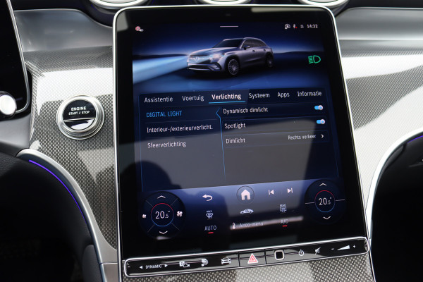 Mercedes-Benz GLC 300de 4MATIC AMG Line | Distronic+ | Panoramadak | Memory | Trekhaak | Digital Light | HUD | Verwarmd Stuurwiel | Surround Camera | Augmented Reality |