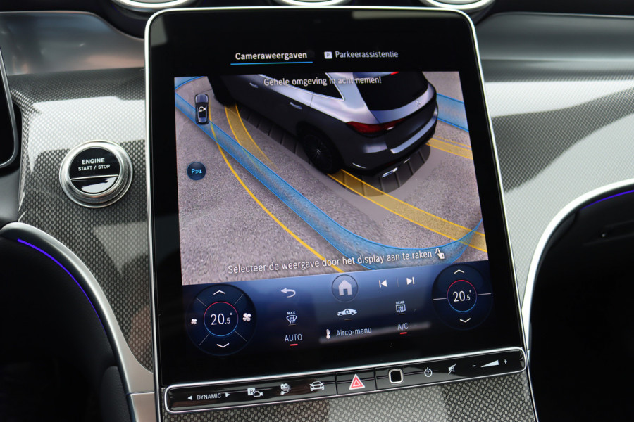 Mercedes-Benz GLC 300de 4MATIC AMG Line | Distronic+ | Panoramadak | Memory | Trekhaak | Digital Light | HUD | Verwarmd Stuurwiel | Surround Camera | Augmented Reality |