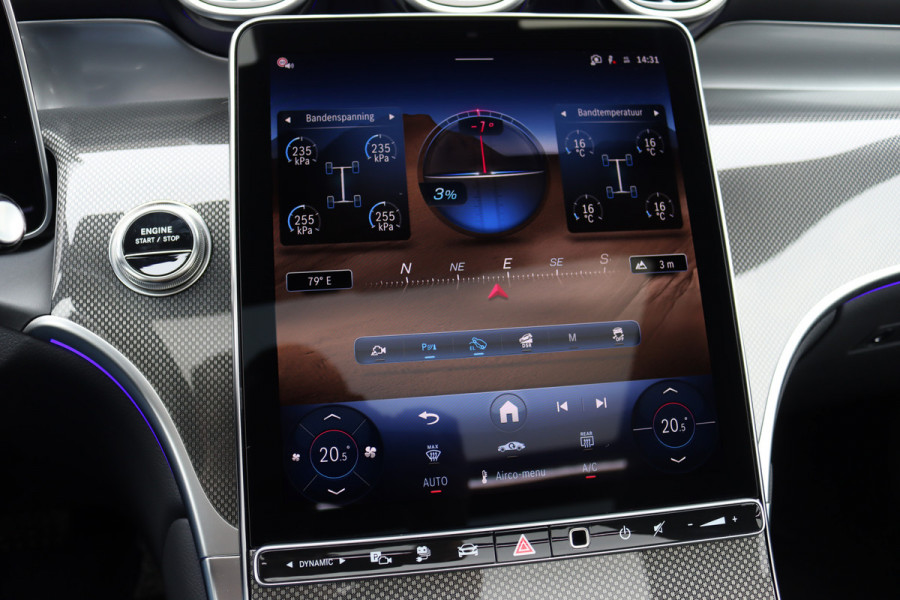 Mercedes-Benz GLC 300de 4MATIC AMG Line | Distronic+ | Panoramadak | Memory | Trekhaak | Digital Light | HUD | Verwarmd Stuurwiel | Surround Camera | Augmented Reality |