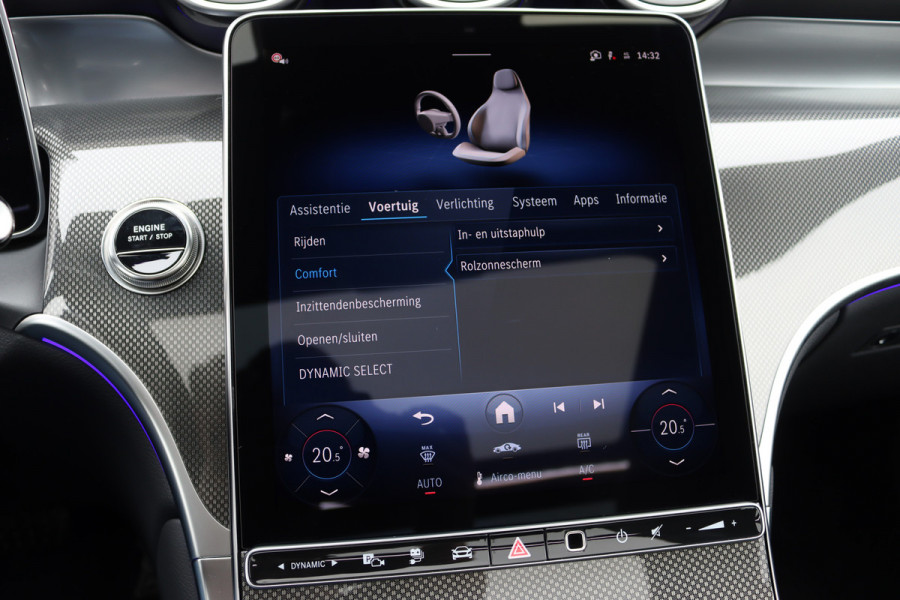 Mercedes-Benz GLC 300de 4MATIC AMG Line | Distronic+ | Panoramadak | Memory | Trekhaak | Digital Light | HUD | Verwarmd Stuurwiel | Surround Camera | Augmented Reality |