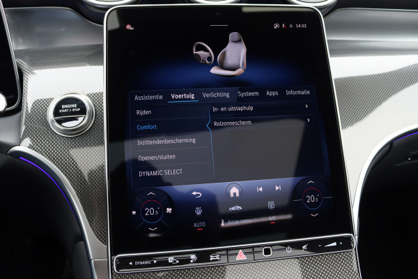 Mercedes-Benz GLC 300de 4MATIC AMG Line | Distronic+ | Panoramadak | Memory | Trekhaak | Digital Light | HUD | Verwarmd Stuurwiel | Surround Camera | Augmented Reality |