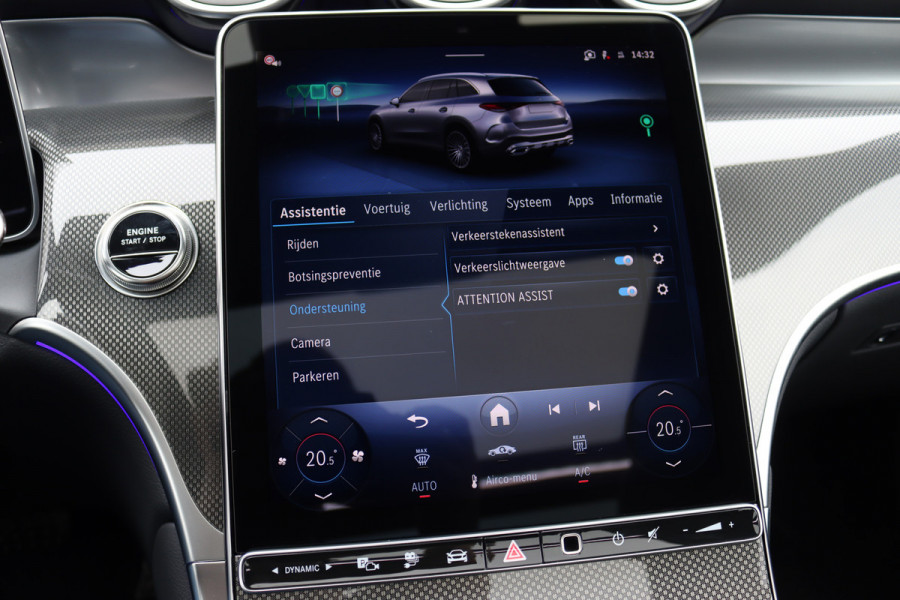 Mercedes-Benz GLC 300de 4MATIC AMG Line | Distronic+ | Panoramadak | Memory | Trekhaak | Digital Light | HUD | Verwarmd Stuurwiel | Surround Camera | Augmented Reality |