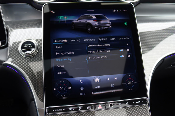 Mercedes-Benz GLC 300de 4MATIC AMG Line | Distronic+ | Panoramadak | Memory | Trekhaak | Digital Light | HUD | Verwarmd Stuurwiel | Surround Camera | Augmented Reality |