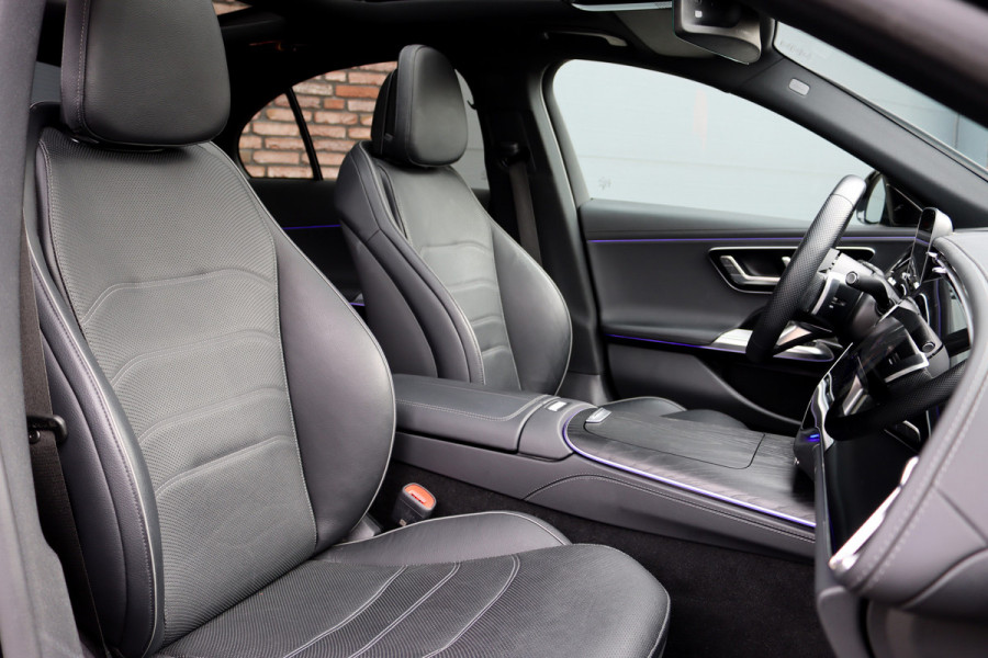 Mercedes-Benz E-Klasse 200 AMG Line | Hyperscreen | Distronic | Panoramadak | Stoelventilatie | Burmester | Surround Camera | Digital Light | Exclusiefpakket | Keyless Go |
