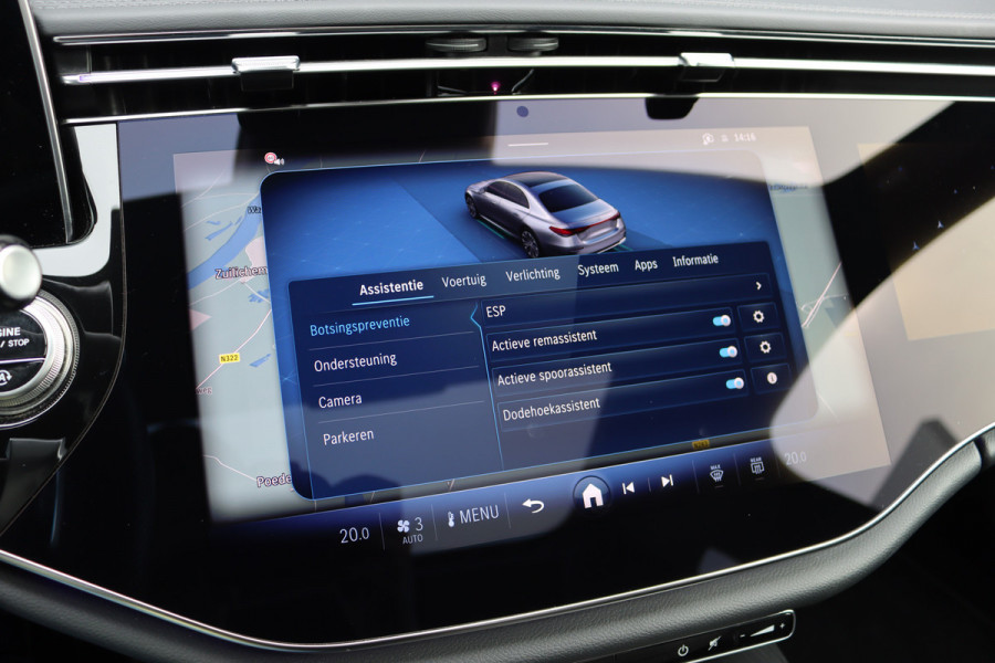 Mercedes-Benz E-Klasse 200 AMG Line | Hyperscreen | Distronic | Panoramadak | Stoelventilatie | Burmester | Surround Camera | Digital Light | Exclusiefpakket | Keyless Go |