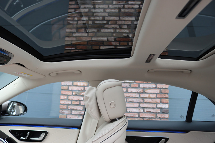 Mercedes-Benz S-Klasse 450 e Premium | Luchtvering | Achterasbesturing | Distronic+ | Massage | MBUX Tablet | 3D-Display | Vlakkenverwarming | Stoelventilatie | Nappa Leder | Verwarmd Stuurwiel | HUD |