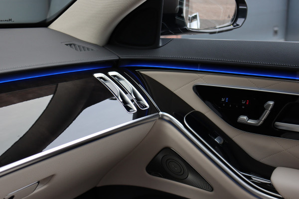 Mercedes-Benz S-Klasse 450 e Premium | Luchtvering | Achterasbesturing | Distronic+ | Massage | MBUX Tablet | 3D-Display | Vlakkenverwarming | Stoelventilatie | Nappa Leder | Verwarmd Stuurwiel | HUD |
