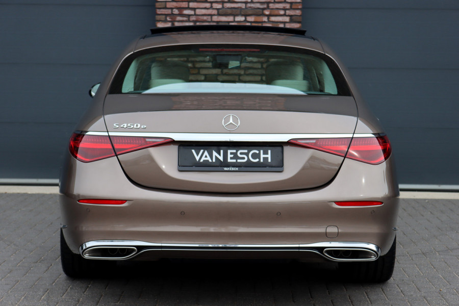 Mercedes-Benz S-Klasse 450 e Premium | Luchtvering | Achterasbesturing | Distronic+ | Massage | MBUX Tablet | 3D-Display | Vlakkenverwarming | Stoelventilatie | Nappa Leder | Verwarmd Stuurwiel | HUD |