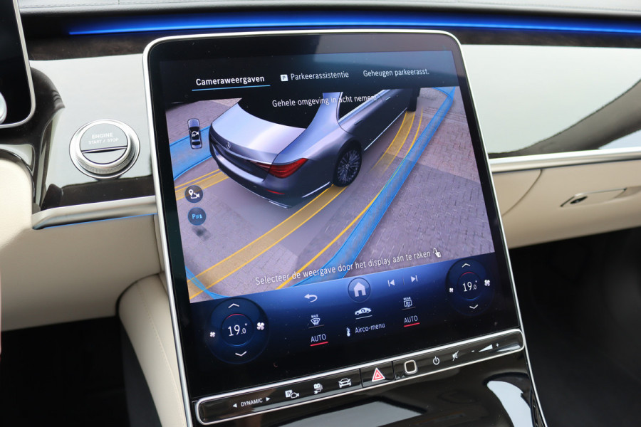 Mercedes-Benz S-Klasse 450 e Premium | Luchtvering | Achterasbesturing | Distronic+ | Massage | MBUX Tablet | 3D-Display | Vlakkenverwarming | Stoelventilatie | Nappa Leder | Verwarmd Stuurwiel | HUD |