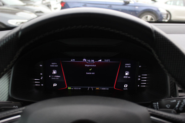 Škoda Kodiaq 1.5 TSI Sportline Business / Camera / Keyless / Sportstoelen / CarPlay / 19'' / Blackpack / Virtual Cockpit / Dodehoek / DAB / Stoelverwarming / ACC