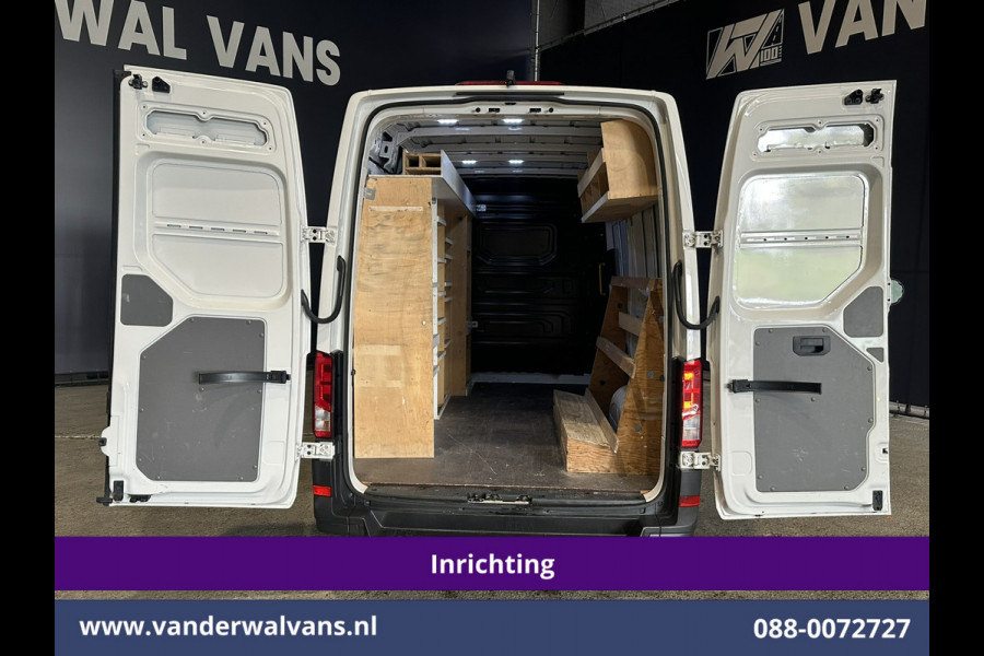 Volkswagen Crafter 2.0 TDI 140pk L3H3 L2H2 Inrichting Euro6 Airco | Camera | Apple Carplay | Massagestoel | Cruisecontrol Android Auto, Chauffeursstoel