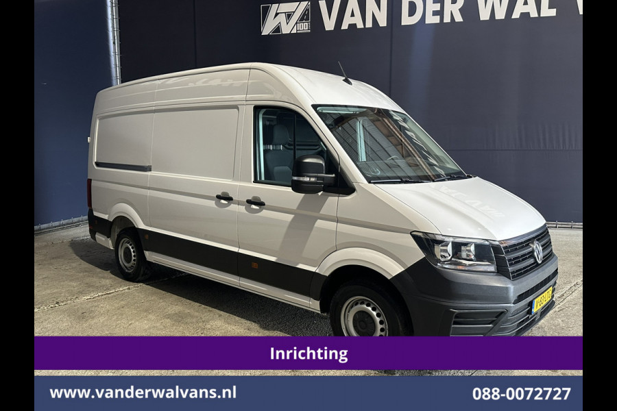 Volkswagen Crafter 2.0 TDI 140pk L3H3 L2H2 Inrichting Euro6 Airco | Camera | Apple Carplay | Massagestoel | Cruisecontrol Android Auto, Chauffeursstoel