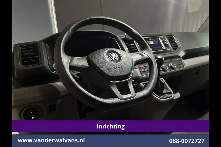 Volkswagen Crafter 2.0 TDI 140pk L3H3 L2H2 Inrichting Euro6 Airco | Camera | Apple Carplay | Massagestoel | Cruisecontrol Android Auto, Chauffeursstoel