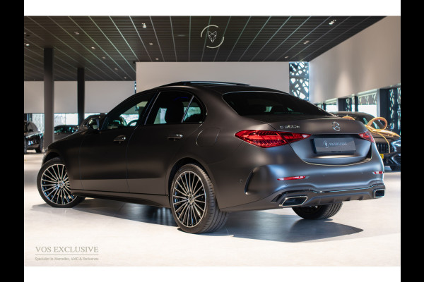 Mercedes-Benz C-Klasse 300 e AMG Magno|Nappa|Night|Rij-assistentie Plus|Keyless-Go|Stoelkoeling|Pano|360°|Burmester|19''