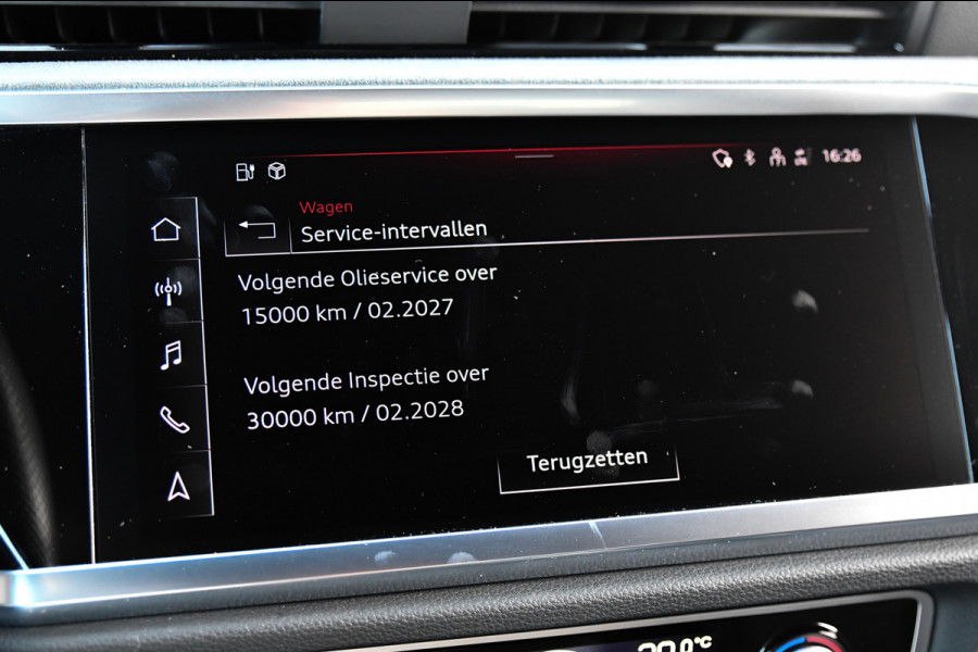 Audi Q3 Sportback 45 TFSI e 3x S-Line. Pano, ACC, Sonos, Keyless, Matrix, Sfeer, Camera, Dodeh, 20''!