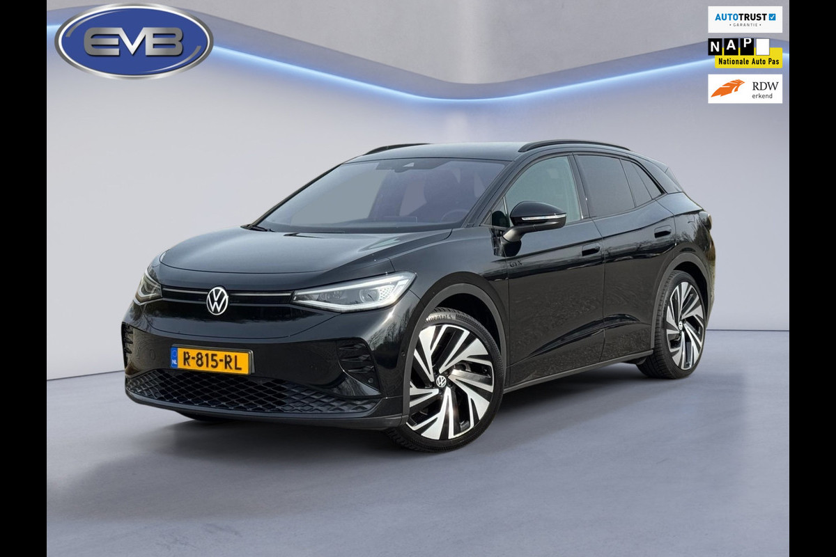 Volkswagen ID.4 GTX 4Motion 300 PK 77 kWh, achteruitrijcamera, 20 inch, vele opties, 1 e eigenaar, NL auto met nap
