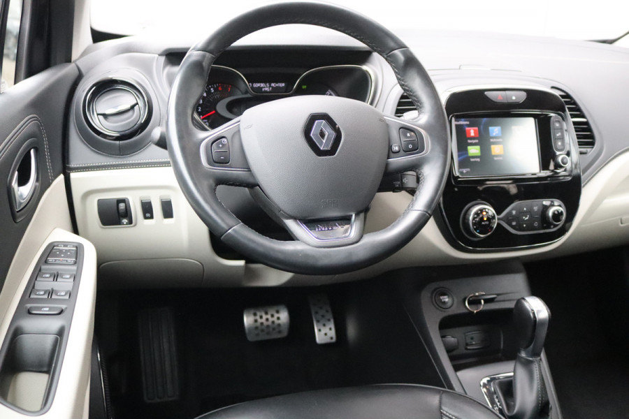 Renault Captur 1.3TCe 150PK Automaat Initiale Paris Navigatie/Camera/Trekhaak/Leder/Stoelverwarming