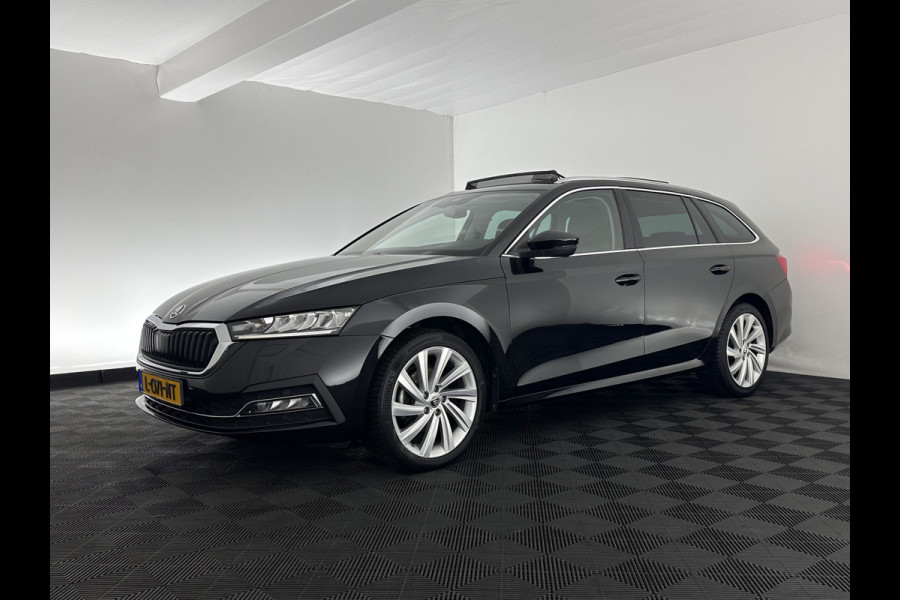 Škoda Octavia Combi 1.0 TSI Style (INCL-BTW) *PANO | FULL-LED | LANE-ASSIST | DIGI-COCKPIT | HEATED-COMFORTSEATS | NAVI-FULLMAP | PRIVACYGLASS | KEYLESS | DAB | ECC | PDC | CRUISE | TOWBAR | 18''ALU*