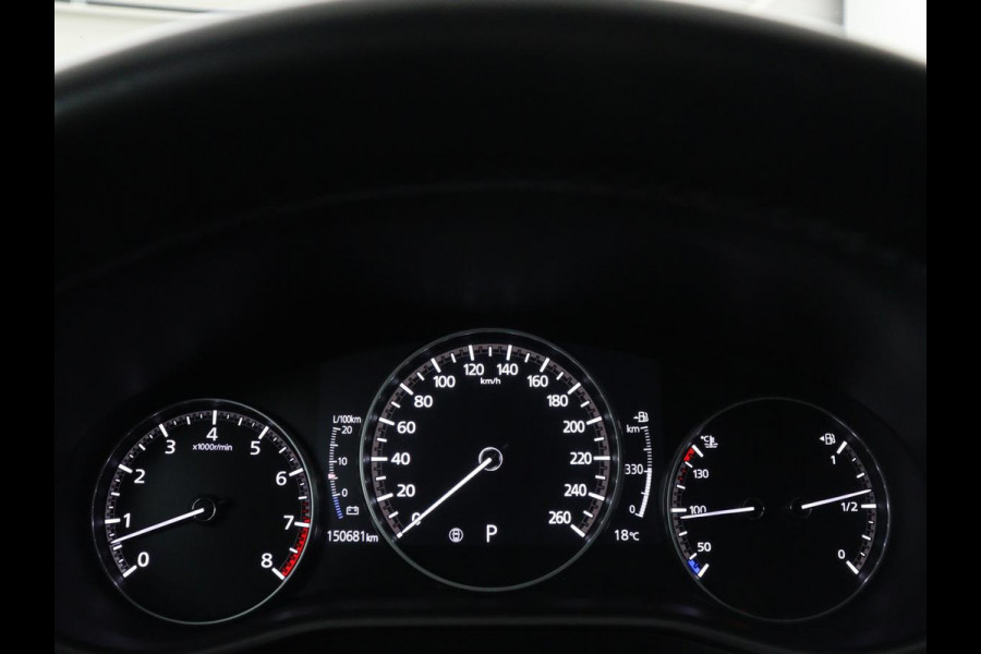Mazda 3 2.0 e-SkyActiv-X 186 | Carplay | Camera | Stoel & Stuurverwarming | Full LED | Head-up | Adaptive Cruise | Navigatie