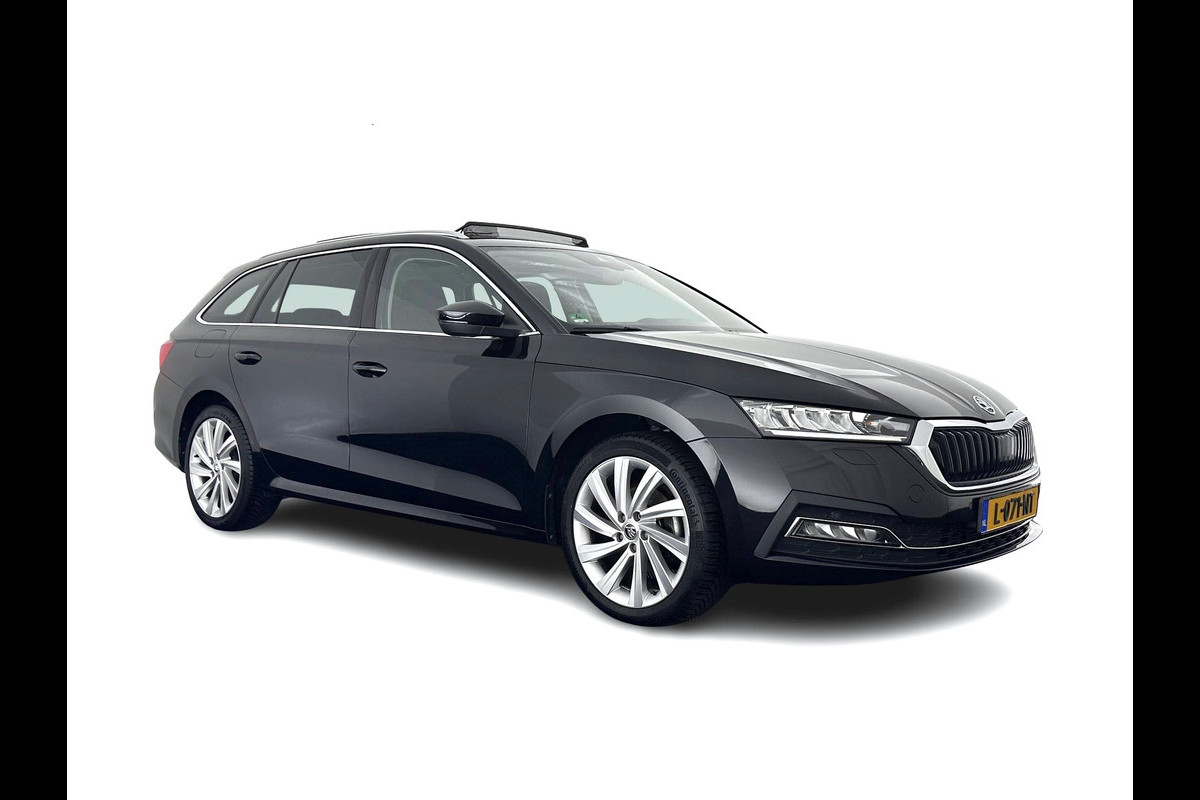 Škoda Octavia Combi 1.0 TSI Style (INCL-BTW) *PANO | FULL-LED | LANE-ASSIST | DIGI-COCKPIT | HEATED-COMFORTSEATS | NAVI-FULLMAP | PRIVACYGLASS | KEYLESS | DAB | ECC | PDC | CRUISE | TOWBAR | 18''ALU*