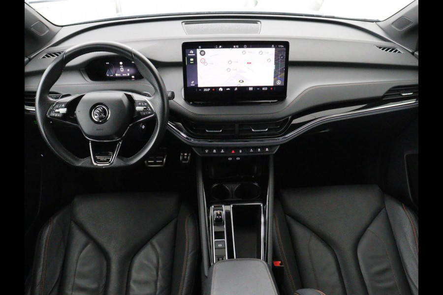 Škoda ENYAQ iV 80 Founders Edition Silver | SOH 90% | Trekhaak | Matrix LED | Carplay | Camera | Stuurverwarming | Keyless | Navigatie