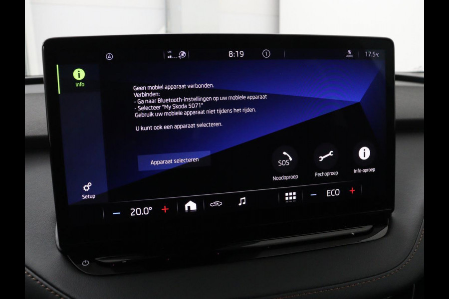 Škoda ENYAQ iV 80 Founders Edition Silver | SOH 90% | Trekhaak | Matrix LED | Carplay | Camera | Stuurverwarming | Keyless | Navigatie