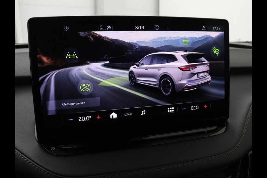 Škoda ENYAQ iV 80 Founders Edition Silver | SOH 90% | Trekhaak | Matrix LED | Carplay | Camera | Stuurverwarming | Keyless | Navigatie