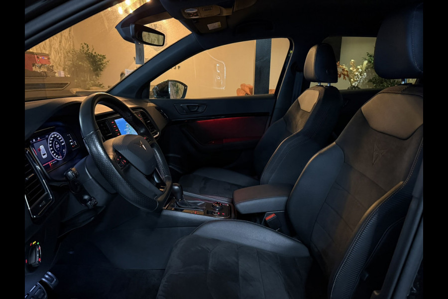 CUPRA Ateca 2.0 TSI 4DRIVE Garantie Elek Trekhaak Carplay 360 Camera Beats Elek Achterklep Keyless ACC StoelVW Led Dab Rijklaar