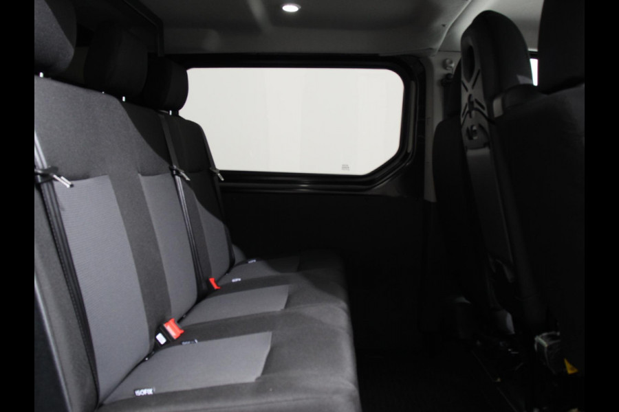 Renault Trafic 2.0 Blue dCi 150PK T30 L2H1 Advance Automaat Dubbele cabine Navigatie Airco Lichtmetalen velgen Betimmering Trekhaak Camera Parkeer sensoren Dab