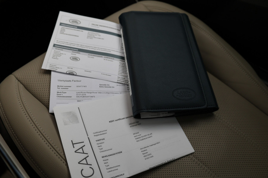 Land Rover Range Rover Velar 2.0 I4 Turbo AWD R-Dynamic HSE | TOPSTAAT! | NAP | PANO | MERIDIAN SURROUND | HUD | MEMORY | STUURVERW | KEYLESS |