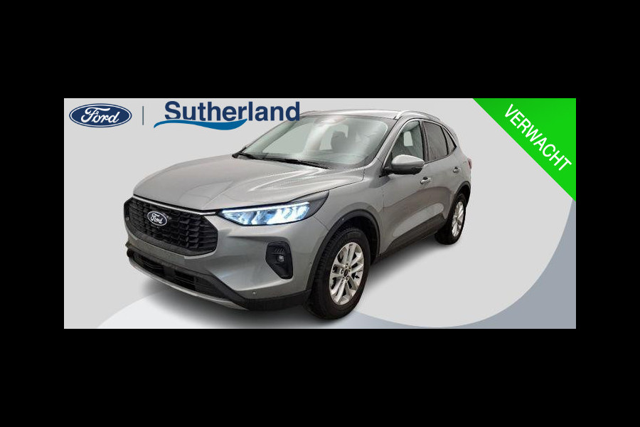 Ford Kuga 2.5 FHEV Titanium 190pk | Driver Assistance Pack | Wegklapbare Trekhaak | Geen stekker nodig | 1.600kg Trekgewicht | Michelin Cross Climate banden