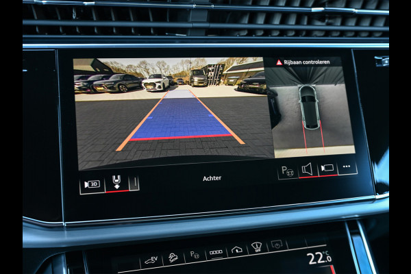 Audi Q8 55 TFSI e quattro Pro Line S | Memory seats | 360 Camera | Keyless | Soft close | Adaptive cruise | Panoramadak | B&O sound | Achterbank verwarmd | Ambiance interieur | El. trekhaak